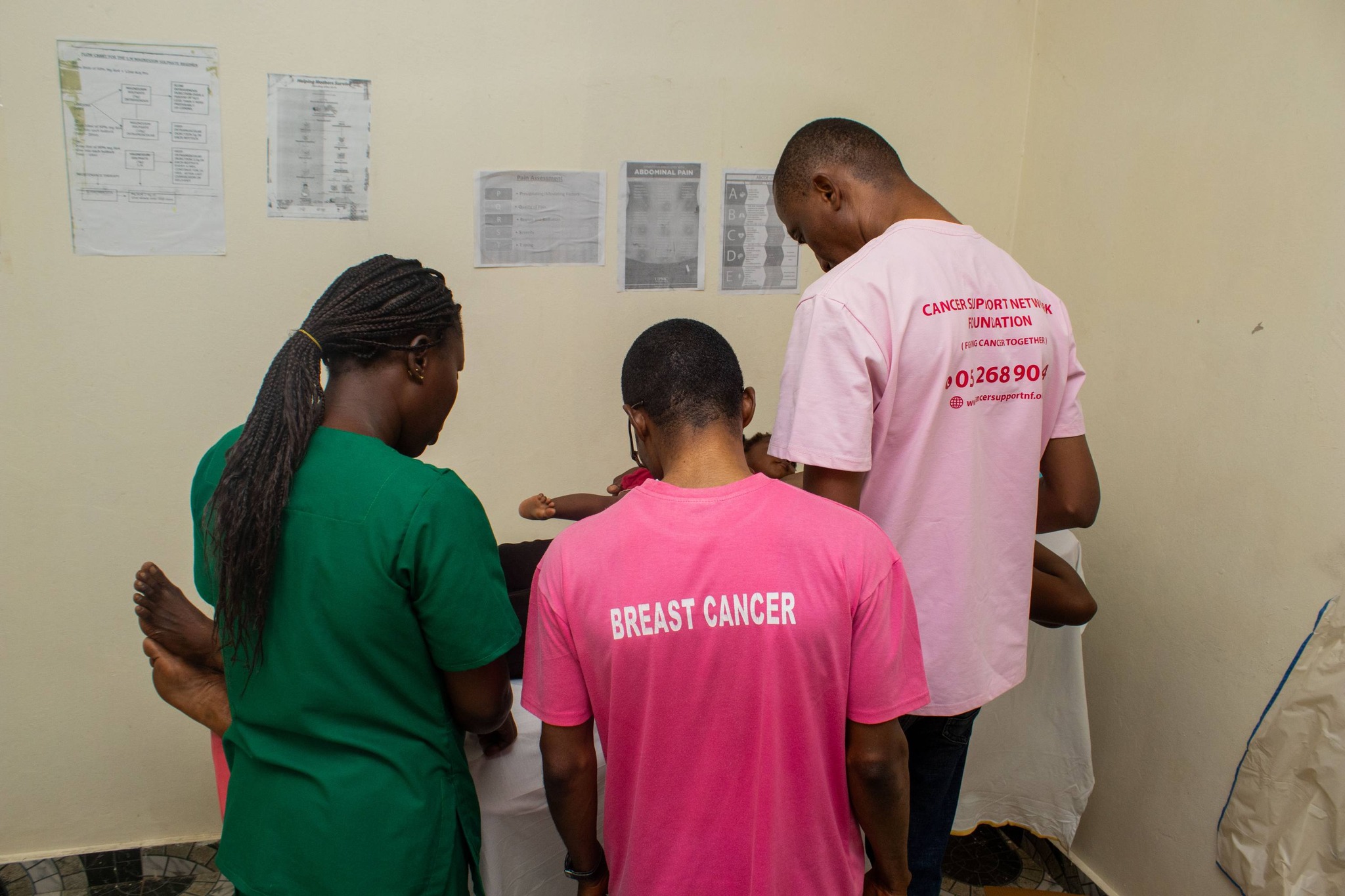 <p>Breast Cancer screening programme at Kintampo</p>