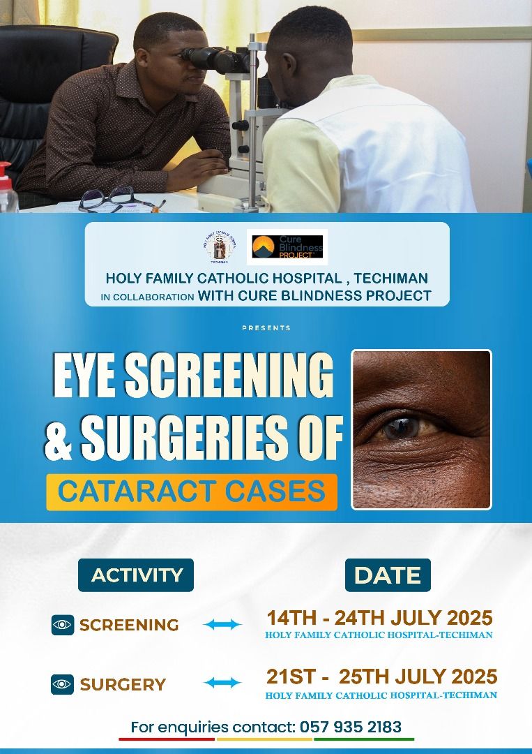 <p>Eye screening surgeries</p>